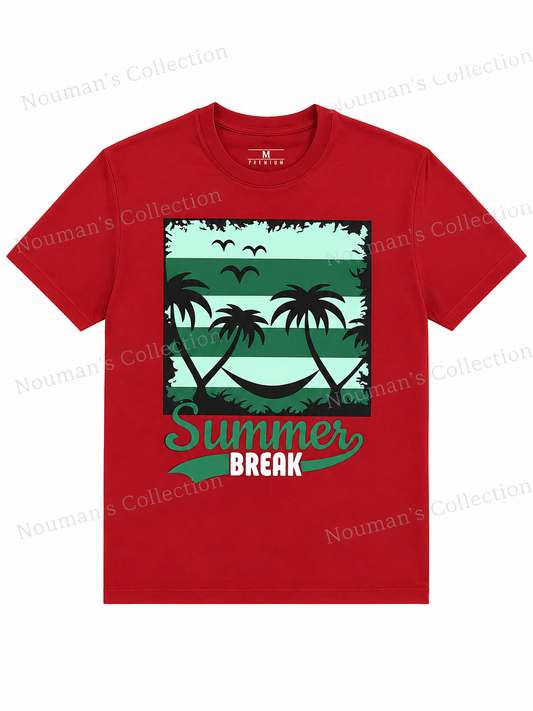 Half Sleve T-Shirt Printed